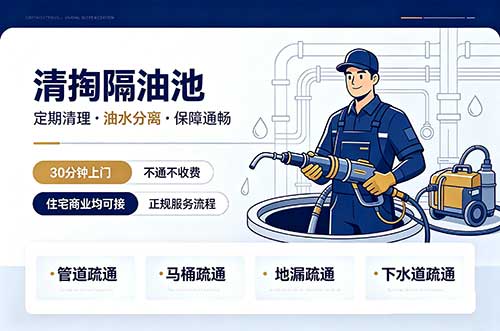 苏州清掏隔油池